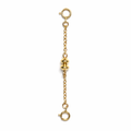 The Gold Double Bicone Bead Connector