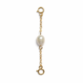 The Solitaire White Pearl Drop Connector