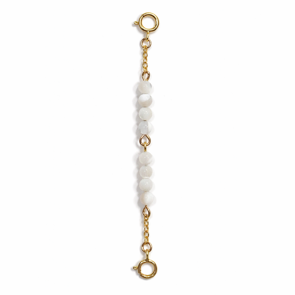 The White Bead Column Cluster Connector